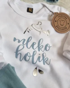 Komplet body mlekoholik + półśpiochy lub spodnie