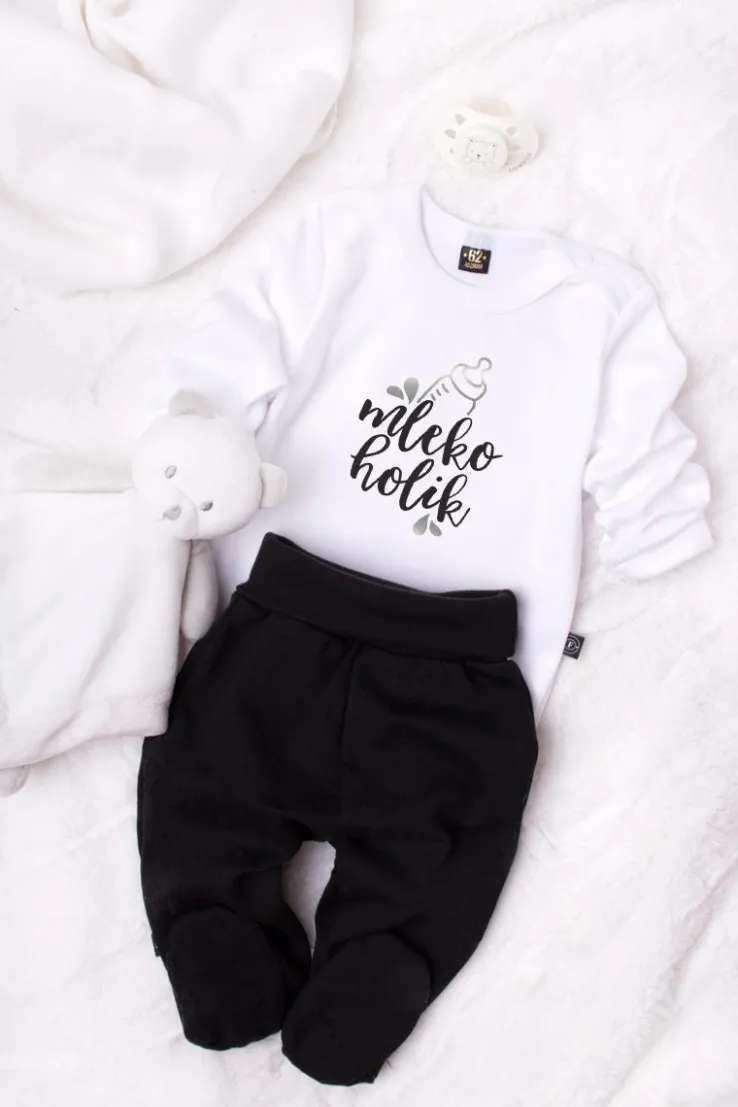 Komplet Body mlekoholik + półśpiochy lub spodnie
