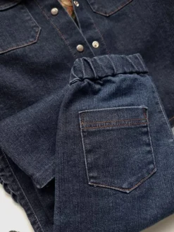 Komplet dla chłopca koszula i spodnie jeans