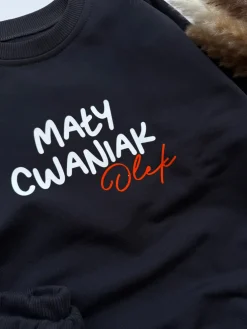 Komplet dla dziecka mały cwaniak (bluza + spodnie)