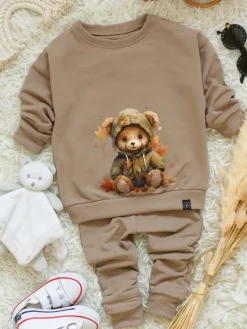 Komplet dla dziecka misio w liściach
