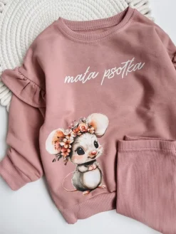 Komplet dla dziecka myszka mała psotka