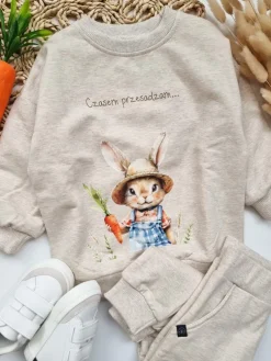 Komplet dresowy królik ogrodnik Czasem przesadzam…