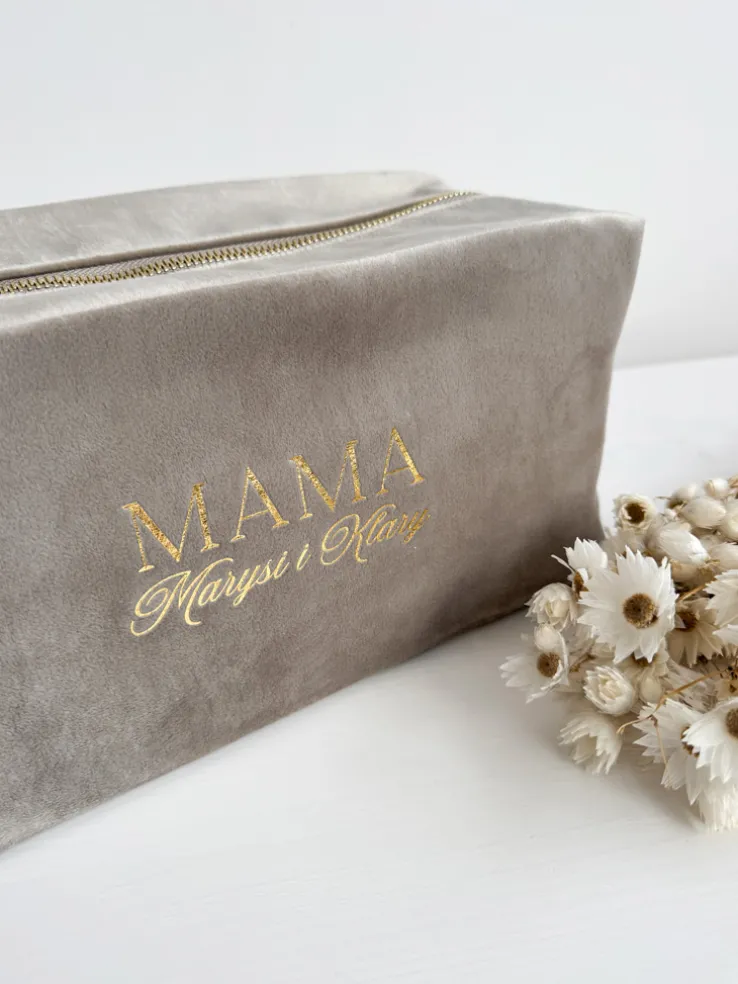 Kosmetyczka z personalizowanym nadrukiem dla mamy/babci