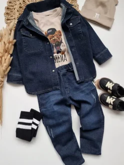 Koszula chłopięca jeans
