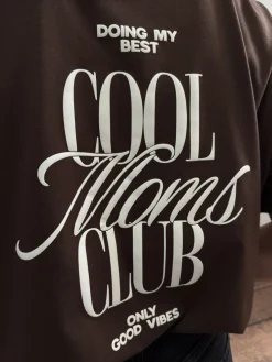 Koszulka damska z nadrukiem cool moms club