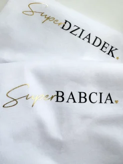 Koszulka damska z nadrukiem Super Babcia