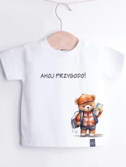 Koszulka dziecięca misio Ahoj przygodo!