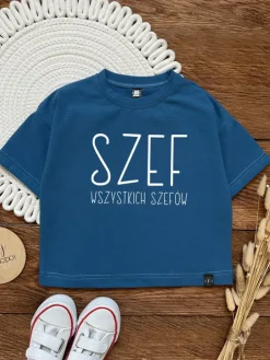 Koszulka dziecięca Szef wszystkich szefów