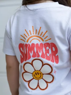 Koszulka dziecięca z nadrukiem hello summer