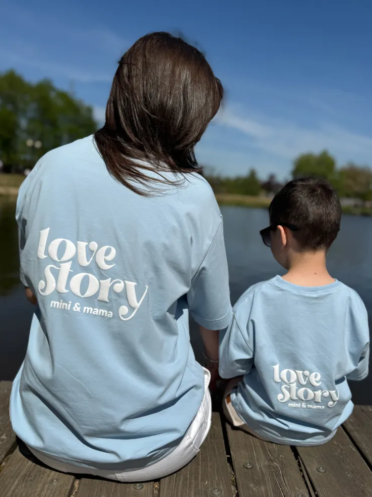 Koszulka dziecięca z nadrukiem love story