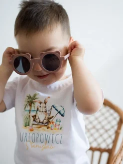 Koszulka dziecięca z nadrukiem urlopowicz