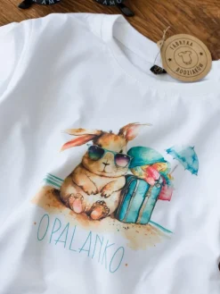 Koszulka dziecięca z nadrukiem opalanko