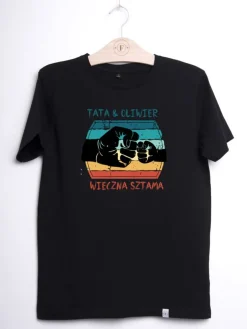 Koszulka męska “wieczna sztama” + imię dziecka