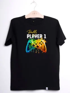 Koszulka męska z nadrukiem Daddy player1