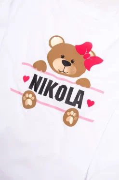 Koszulka z misiem i imieniem