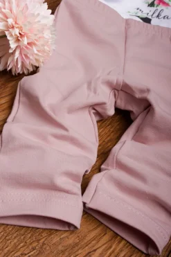Legginsy brudny róż