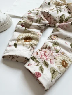 Legginsy dziecięce myszki w ogrodzie