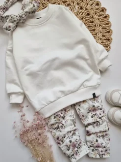 Legginsy dziecięce różane wariacje