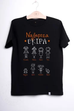 Męska koszulka z nadrukiem Twojego teamu