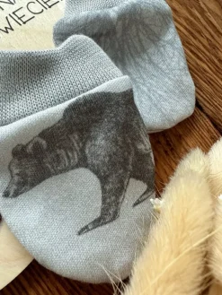 Niedrapki niemowlęce szare niedźwiadki