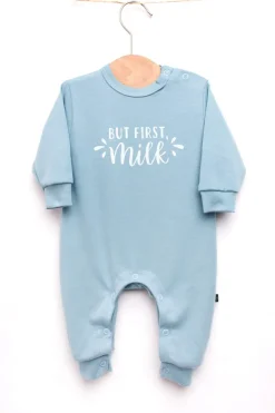 Pajac niemowlęcy but first milk