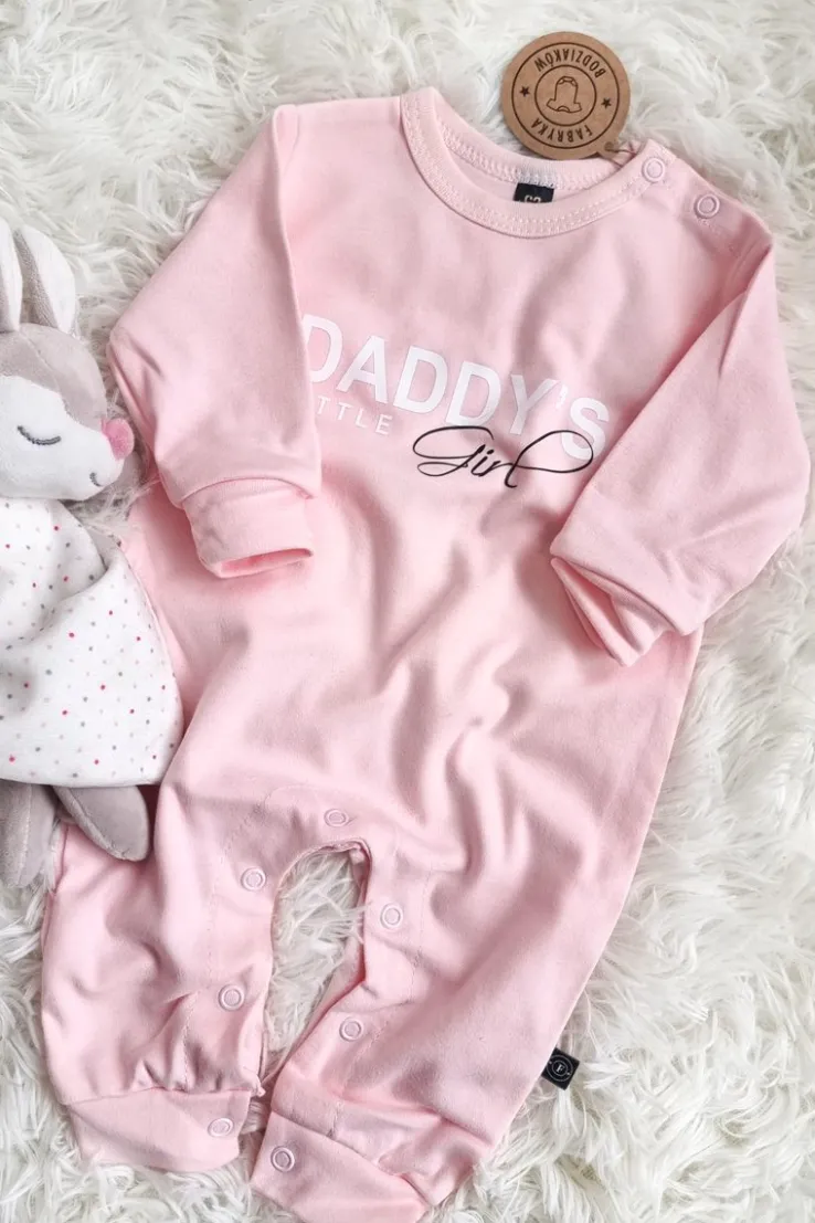 Pajac niemowlęcy dla dziewczynki daddy’s little girl