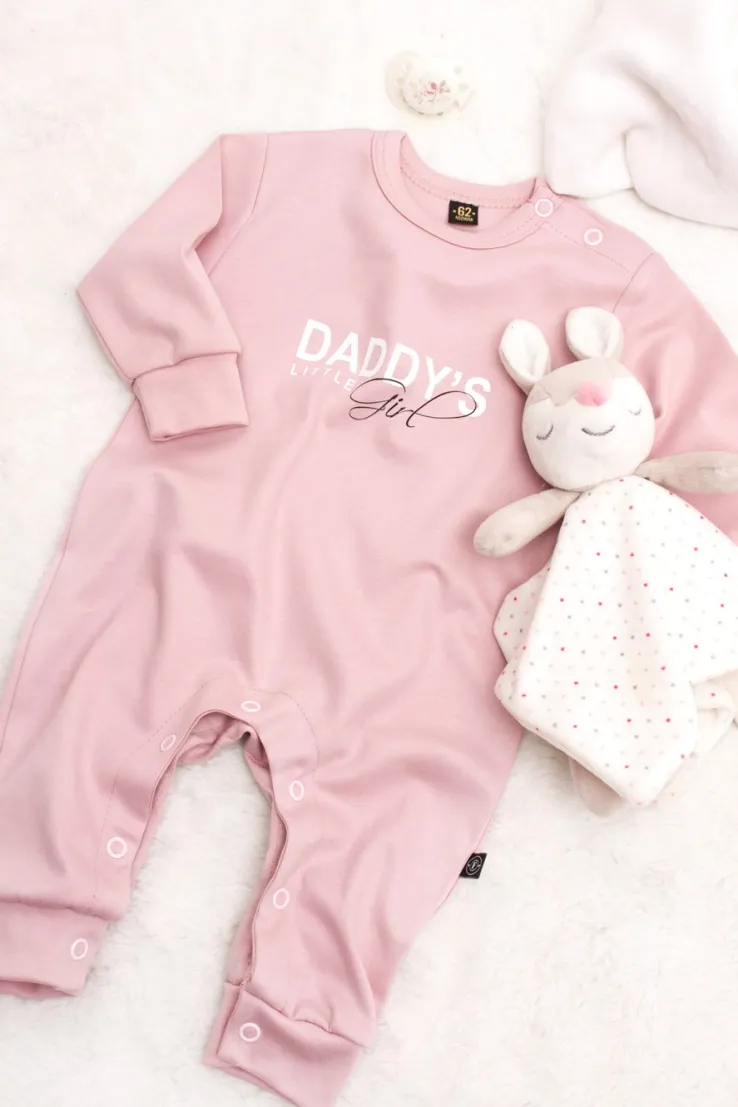 Pajac niemowlęcy dla dziewczynki daddy’s little girl