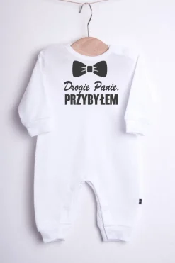 Pajac niemowlęcy dla małego gentlemana