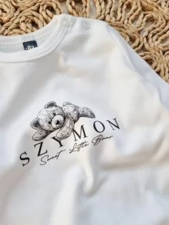 Pajac niemowlęcy misio sweet little bear