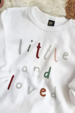 Pajac z nadrukiem little and loved