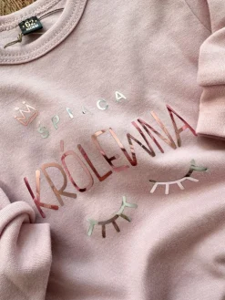 Pajac z nadrukiem śpiąca królewna