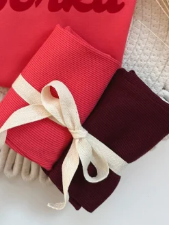 2pak spodni kolarek malina + bordo