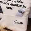 Poduszka dla Dziadka z kieszonkami