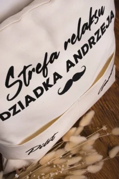 Poduszka dla Dziadka z kieszonkami