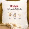 Poduszka z wnukami dla Babci / Dziadka (Twój projekt, kreator online)