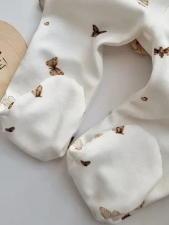 Półśpiochy niemowlęce boho motyle