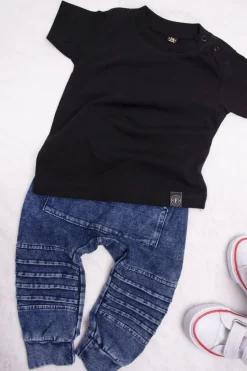 Spodnie dresowe w stylu jeansowych