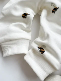 Spodnie niemowlęce pszczoły