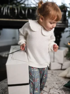 Sweter dziecięcy ecru