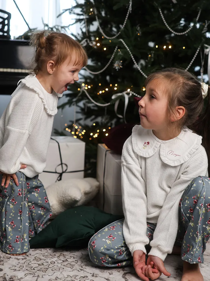 Sweter dziecięcy ecru