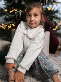 Sweter dziecięcy ecru