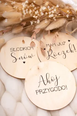 Tabliczki do zdjęć dla dziecka