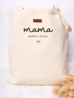 Torba dla mamy z imionami dzieci