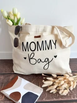 Torba MAXI z nadrukiem mommy bag