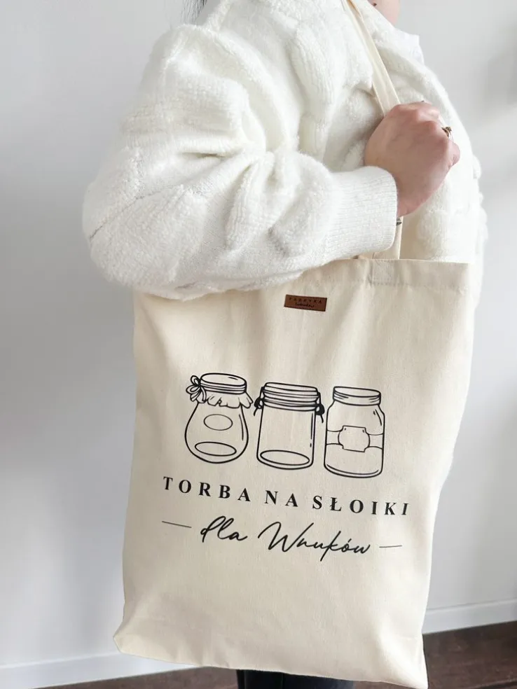 Torba na słoiki dla wnuków