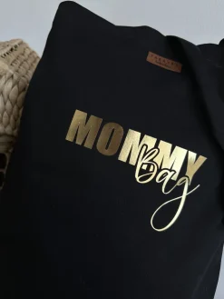 Torba ze złotym nadrukiem MommyBag