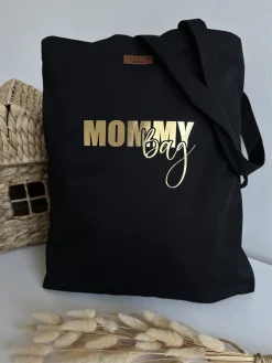 Torba ze złotym nadrukiem MommyBag