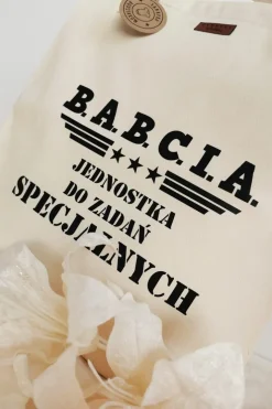 Torba z nadrukiem Babcia do zadań specjalnych