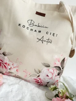 Torba z nadrukiem Babciu Kocham Cię